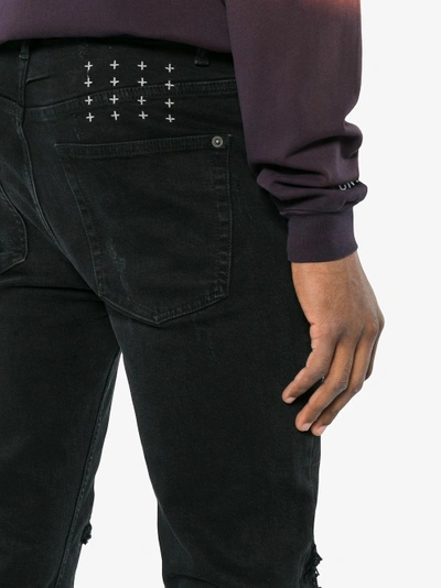 Shop Ksubi Chitch Boneyard Denim Jeans - Men's - Cotton/spandex/elastane In Black