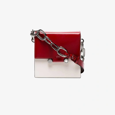 Shop Marni 'caddy' Schultertasche In Red