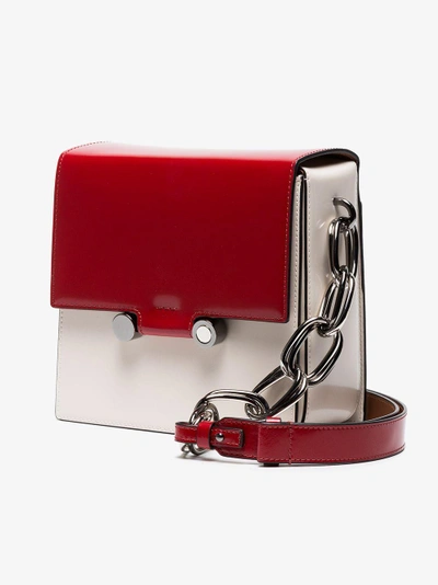 Shop Marni 'caddy' Schultertasche In Red