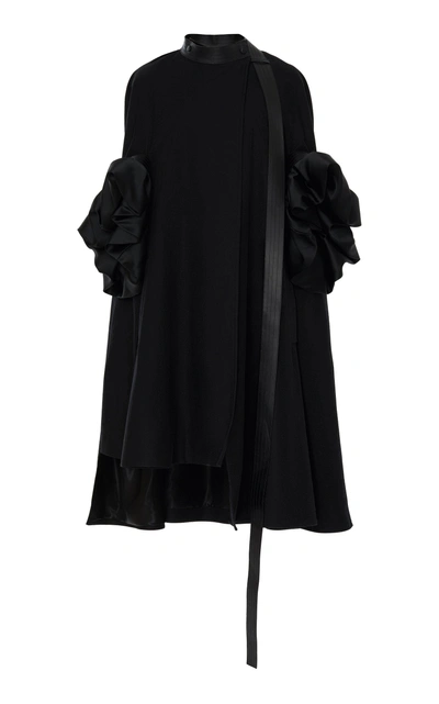 Shop Loewe Opera Coat In Black