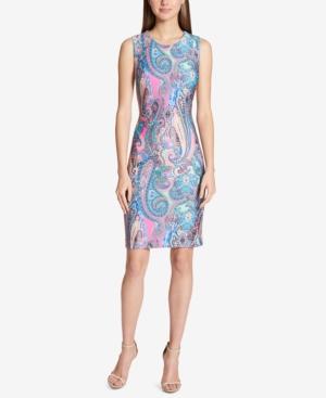 tommy hilfiger hot pink dress