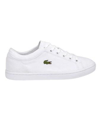 lacoste white canvas