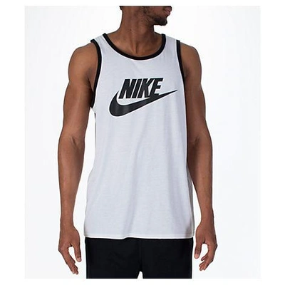 Shop Nike Men's Sportswear Ace Logo Tank, White