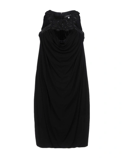 Shop Andrew Gn Short Dress In Black