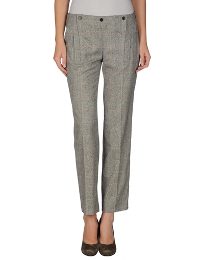 Shop Alexander Mcqueen Casual Pants In Grey