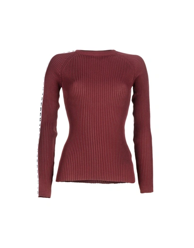 Shop Versus Sweater In Maroon