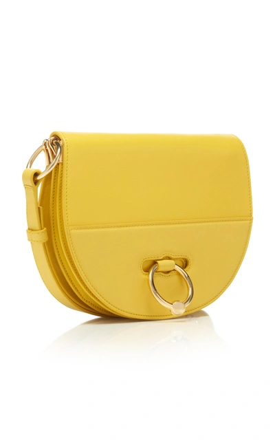 Shop Jw Anderson Latch Bag In Yellow