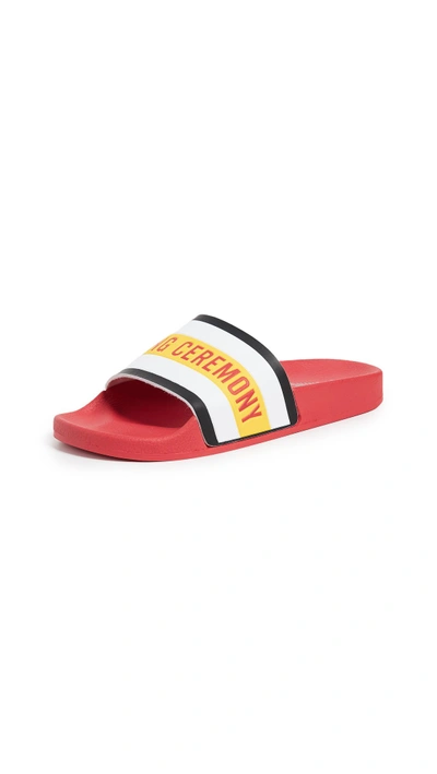 Shop Opening Ceremony Ace Slides In Red