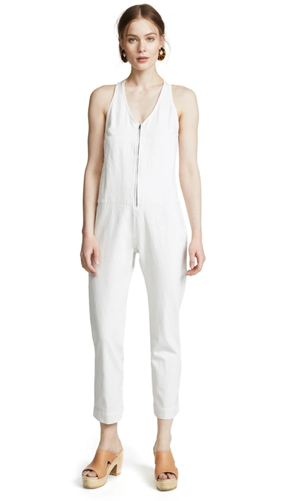 Rachel Comey Buxton Jumpsuit In Dirty White