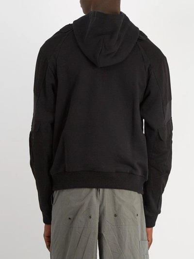 Gmbh Marlon Hooded Cotton Sweatshirt In Black | ModeSens