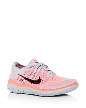 Nike Women S Free Rn Flyknit 2018 Running Shoes Pink Size 7 0 Modesens