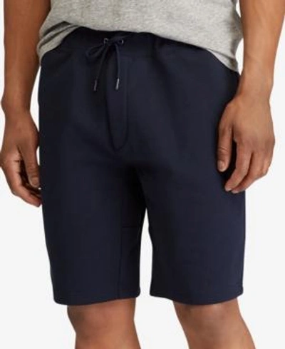 Shop Polo Ralph Lauren Men's Double-knit 7.75" Active Shorts In Aviator Navy