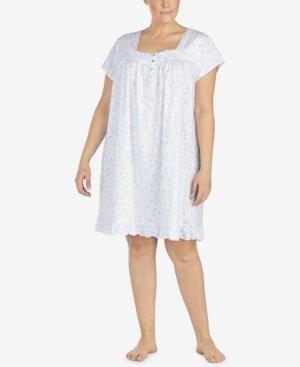 plus size cotton knit nightgowns