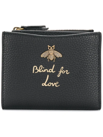 Shop Gucci Animaliere Two-piece Wallet