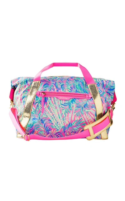 Shop Lilly Pulitzer Sunseekers Travel Tote Bag In Multi Jet Stream