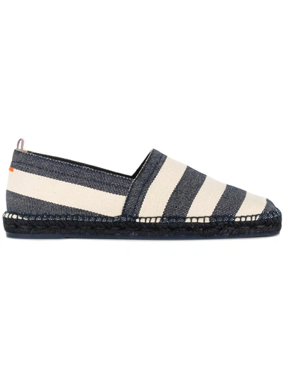 Shop Castaã±er Pablo Striped Espadrilles