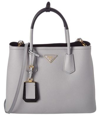 prada saffiano grey