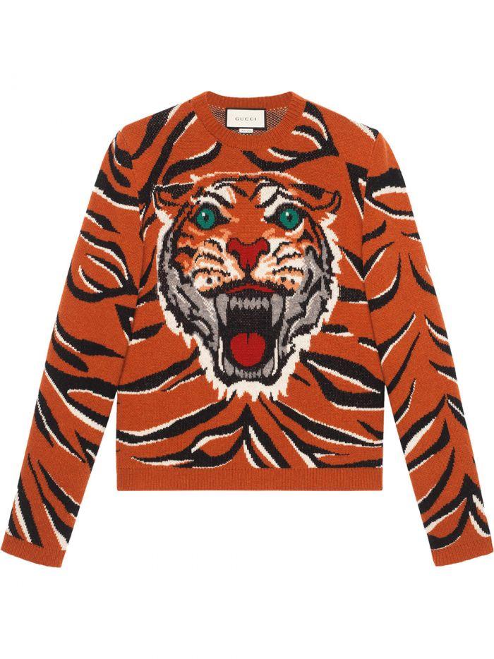 Gucci Tiger Sweater Flash Sales, UP TO 66% OFF | www.aramanatural.es