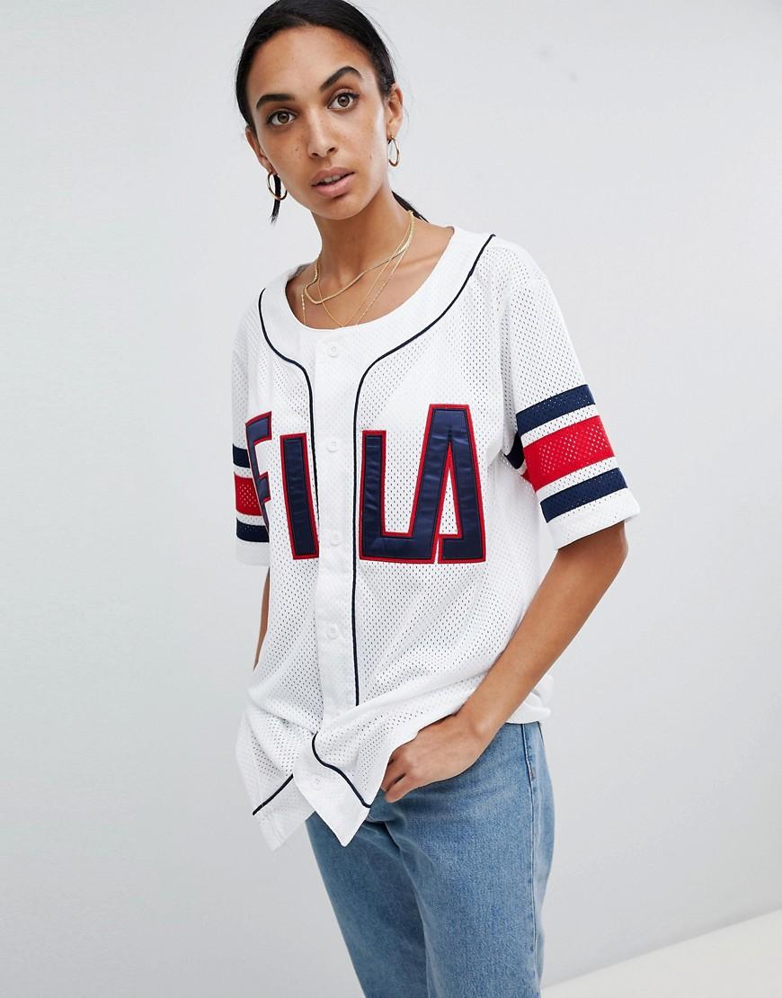fila baseball t shirt