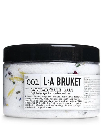 Shop L:a Bruket Marigold Orange And Geranium Bath Salt Bath 450g