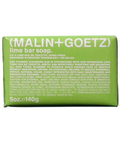 Shop Malin + Goetz Lime Bar Soap 140g