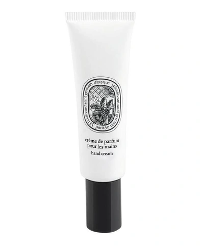 Shop Diptyque Eau Rose Hand Cream 45ml In White
