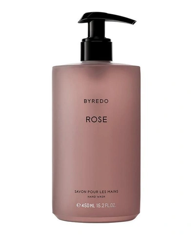 Shop Byredo Rose Hand Wash 450ml In White