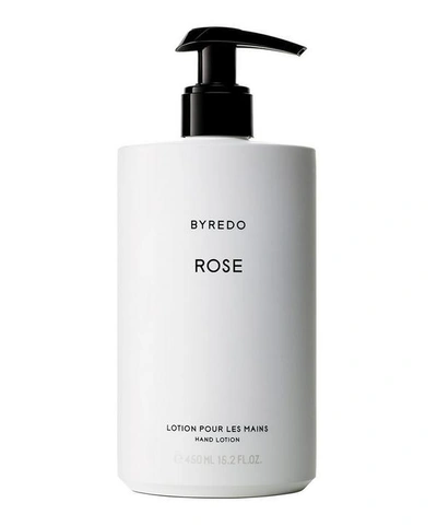 Shop Byredo Rose Hand Lotion 450ml In White