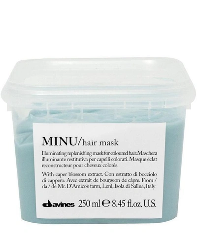 Davines Minu Hair Mask 250ml In White