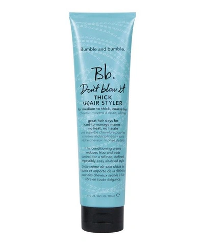 Bumble And Bumble Don't Blow It Thick Hair Styler 150ml In White