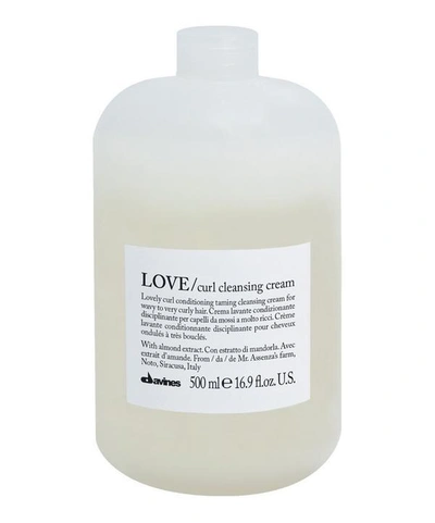 Shop Davines Love Curl Cleansing Cream 500ml In White