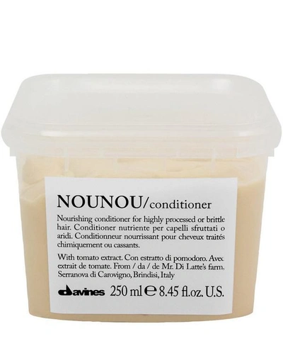 Shop Davines Nounou Conditioner 250ml In White