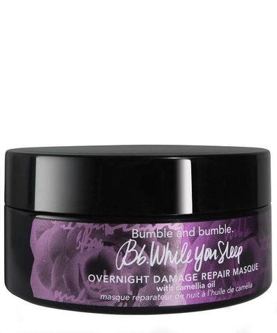 Shop Bumble And Bumble While You Sleep Overnight Damage Repair Masque