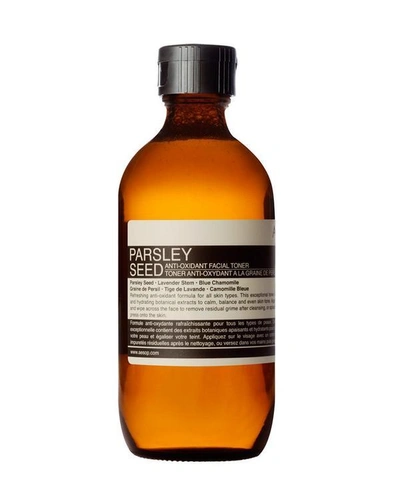 Shop Aesop Parsley Seed Anti-oxidant Facial Toner 200ml In White