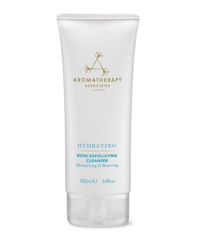 Shop Aromatherapy Associates Rose Exfoliating Cleanser 100ml In White