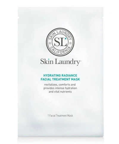 Shop Skin Laundry Hydrating Radiance Facial Treatment Mask In White