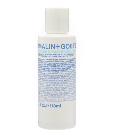 Shop Malin + Goetz Vitamin E Face Moisturiser 118ml In White