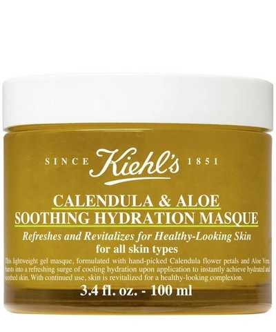 Shop Kiehl's Since 1851 Calendula & Aloe Soothing Hydration Masque 100ml In White