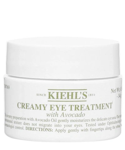 Shop Kiehl's Since 1851 Creamy Eye Treatment With Avocado 14ml In White