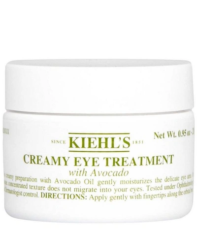 Shop Kiehl's Since 1851 Creamy Eye Treatment With Avocado 28g In White