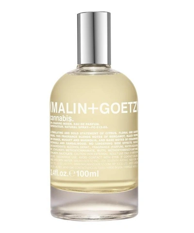 Shop Malin + Goetz Cannabis Eau De Parfum 100ml In White