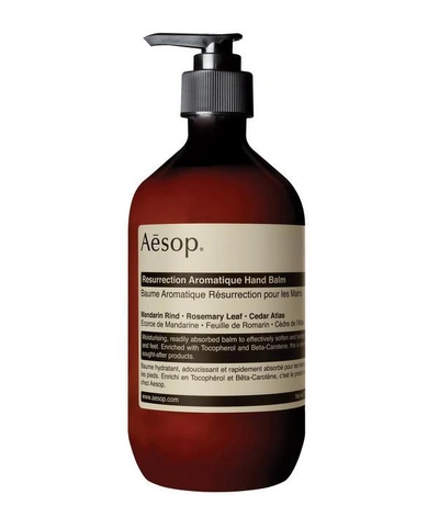 Shop Aesop Resurrection Aromatique Hand Balm 500ml