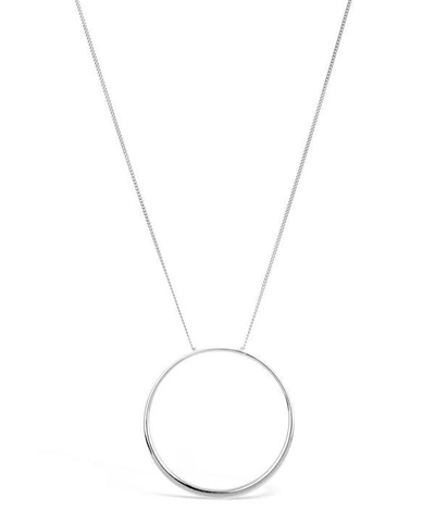 Shop Dinny Hall Silver Signature Halo Pendant Necklace