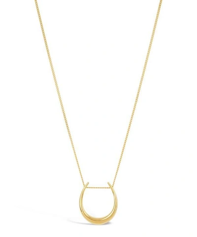 Shop Dinny Hall Gold Plated Vermeil Silver Toro Slider Pendant Necklace