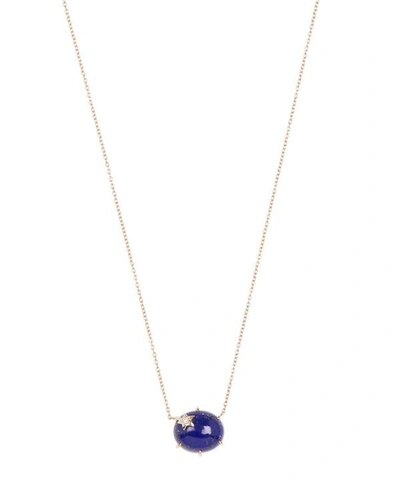 Shop Andrea Fohrman Gold Mini Galaxy Star Labradorite And Hematite Necklace