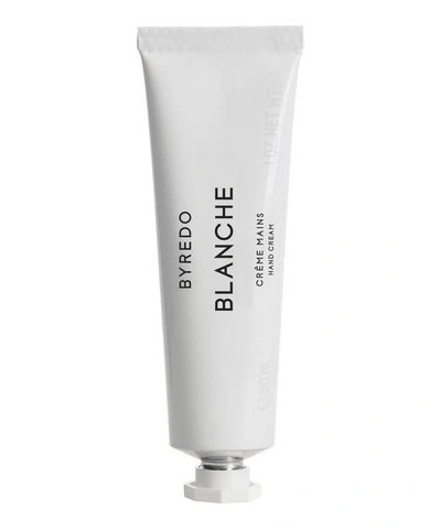 Shop Byredo Blanche Hand Cream 30ml In White