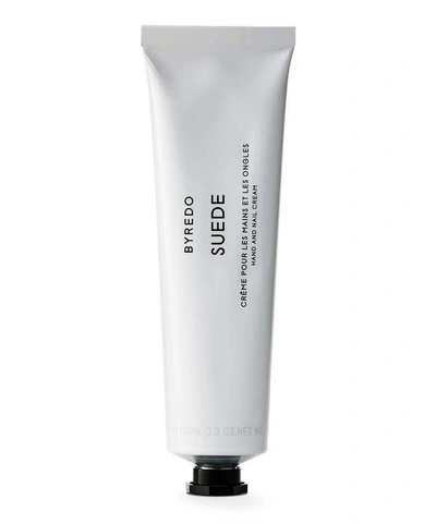 Shop Byredo Suede Hand And Nail Cream 100ml In White