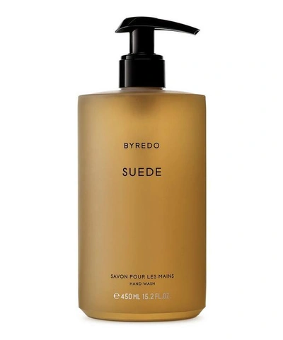 Shop Byredo Suede Hand Wash 450ml In White
