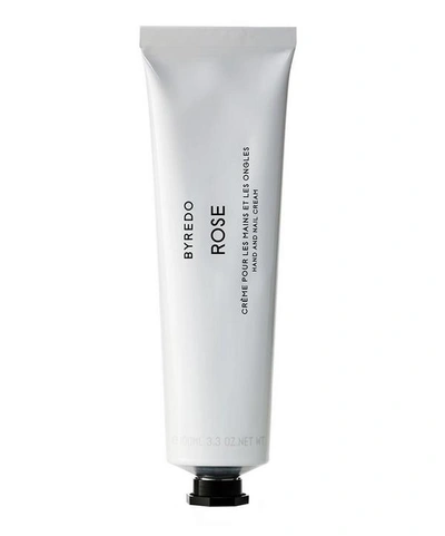 Shop Byredo Rose Hand Cream 100ml In White