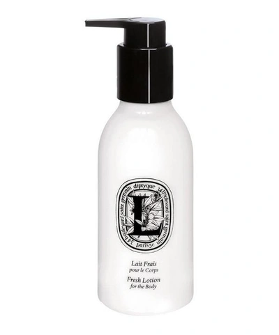 Shop Diptyque Fresh Lotion For The Body 200ml In White